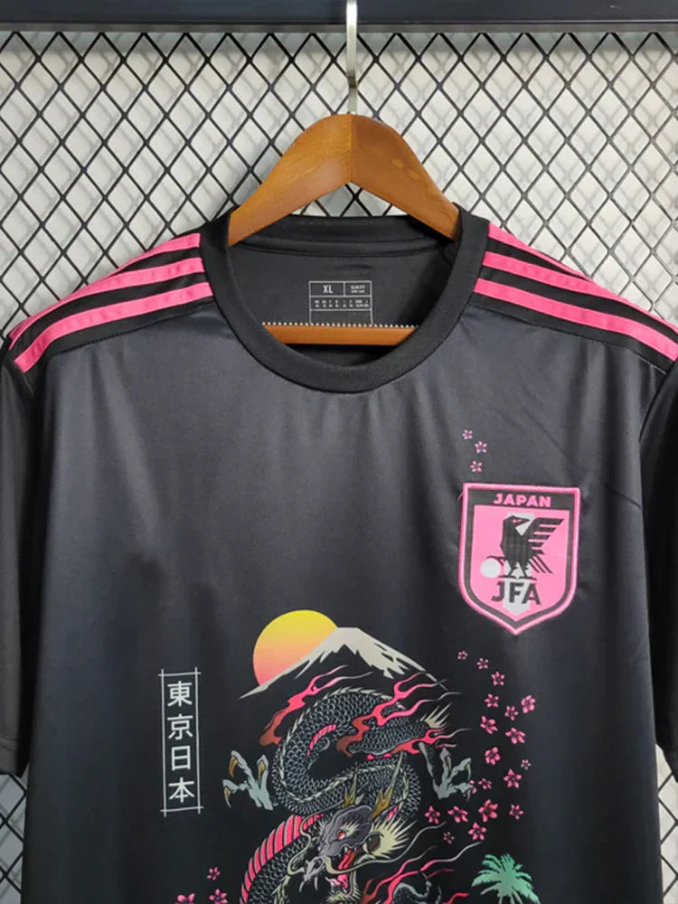 Japan Special-edition Retro Football jersey - Japon Édition Spéciale "Dragon Noir"