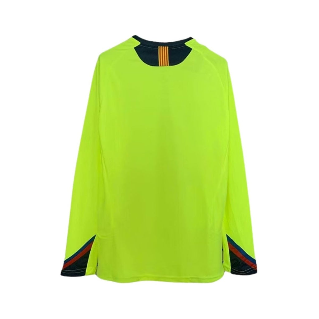 Barcelona Away 05/06 Football jersey - Barcelona Alternativa 05/06 - Manga Comprida