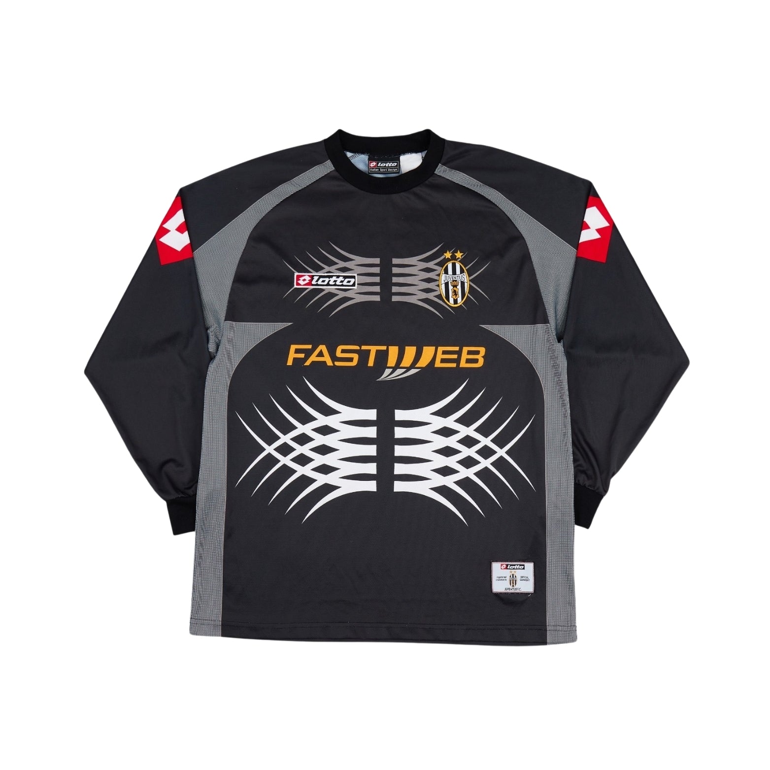 Juventus Goalkeeper 01/02 Football jersey - Juventus Gardiens de But 01/02 - Manches Longues