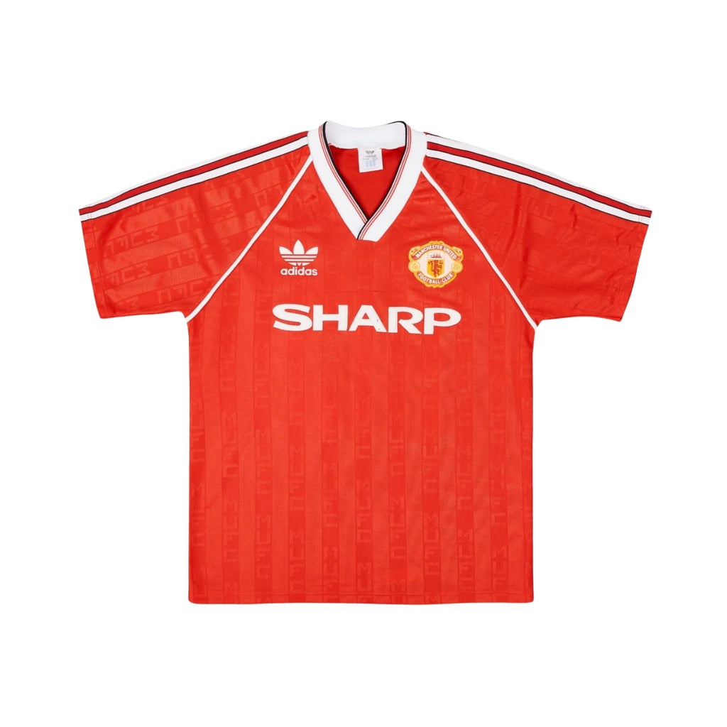 Manchester united Home 89/90 Football jersey - Manchester United Domicile 89/90