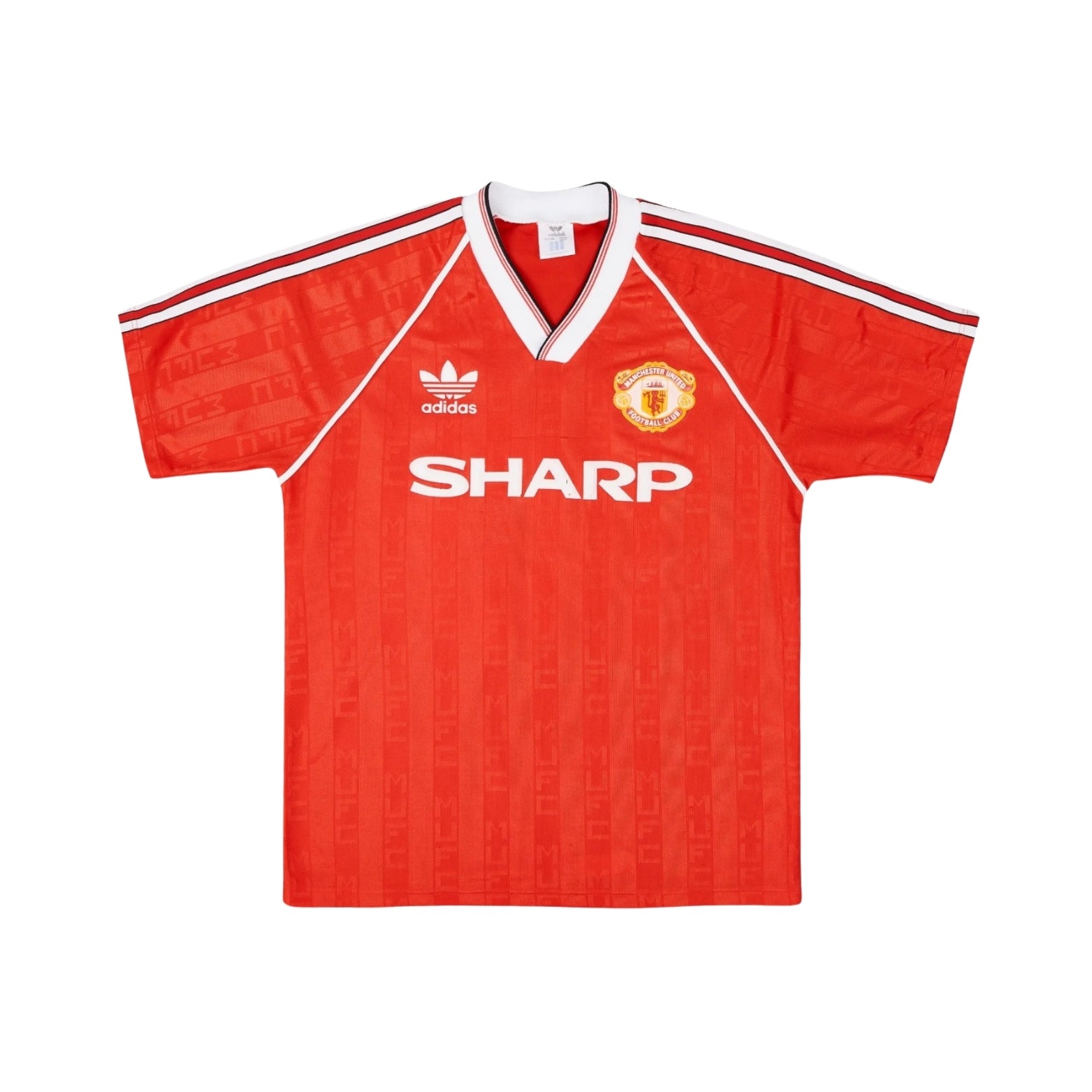 Manchester united Home 89/90 Football jersey - Manchester United Domicile 89/90