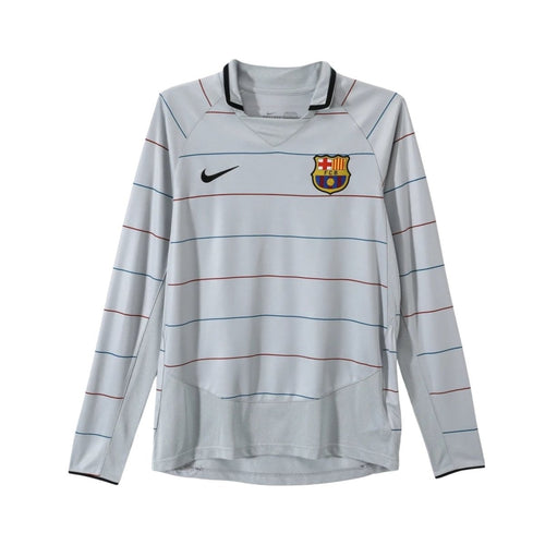 Barcelona Away 04/05 Football jersey - Barcelona Alternativa 04/05 - Manga Comprida