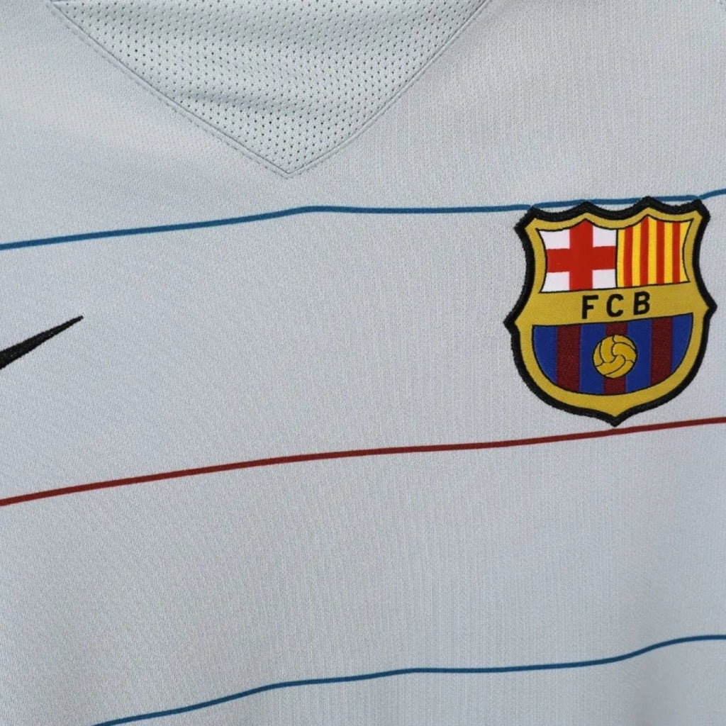 Barcelona Away 04/05 Football jersey - Barcelona Alternativa 04/05 - Manga Comprida