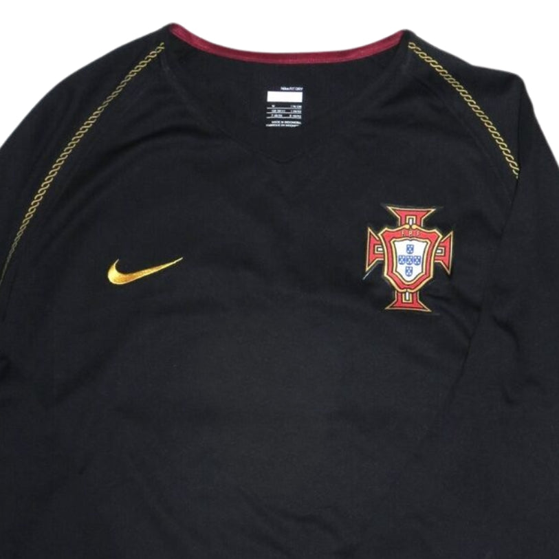 Portugal Away 06/07 Football jersey - Portugal Extérieur 06/07 - Manches Longues