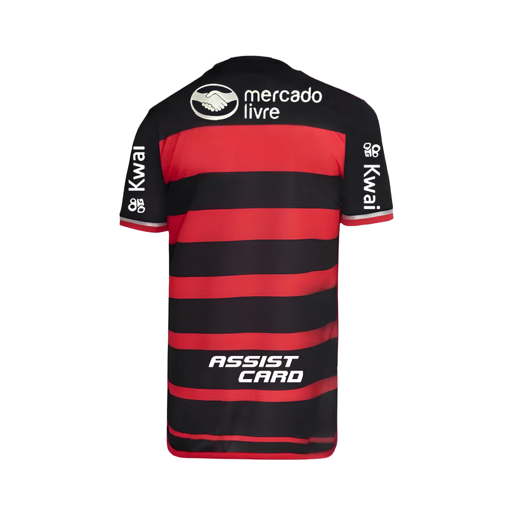 Flamengo Home 24/25 - Todos os Patrocinadores