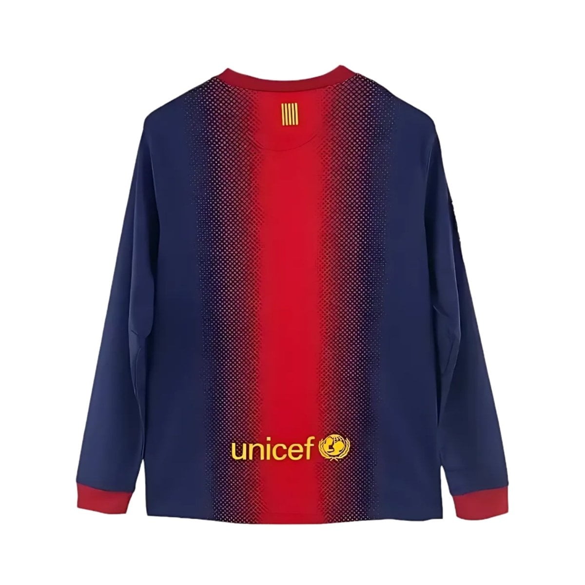 Barcelona Home 12/13 Football jersey - Barcelona Principal 12/13 - Manga Comprida