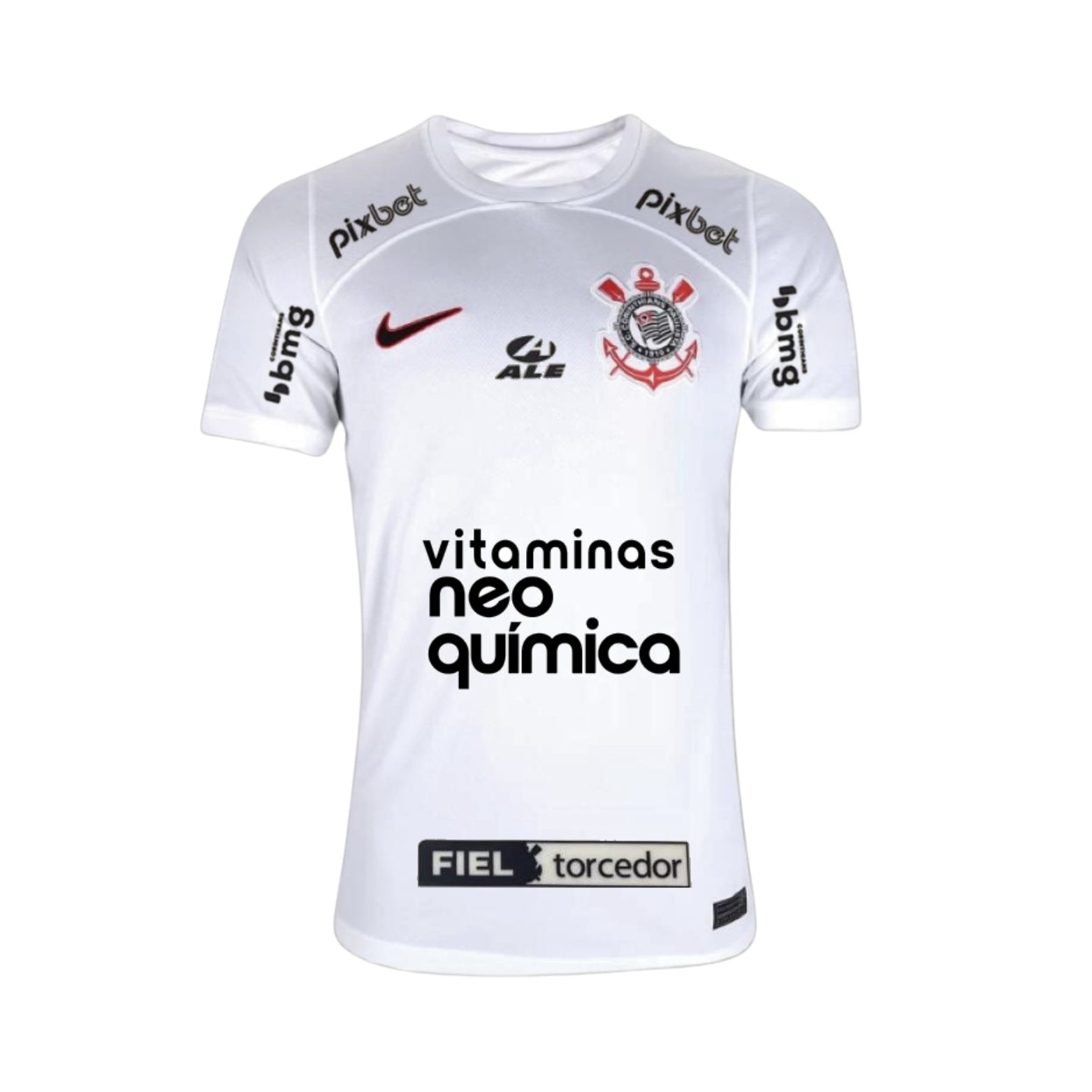 Corinthians Home 23/24 Football jersey - Corinthians Home 23/24 - Todos os Patrocinadores
