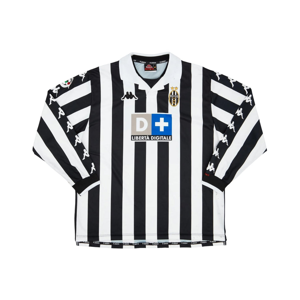 Juventus Home 99/00 Football jersey - Juventus Domicile 99/00 - Manches Longues
