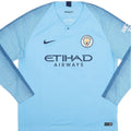 Manchester city Home 18/19 Football jersey - Manchester City Domicile 18/19 - Manches Longues