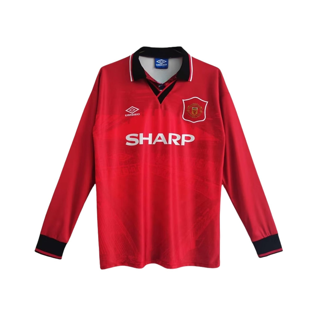 Manchester united Home 94/95 Football jersey - Manchester United Domicile 94/95 - Manches Longues