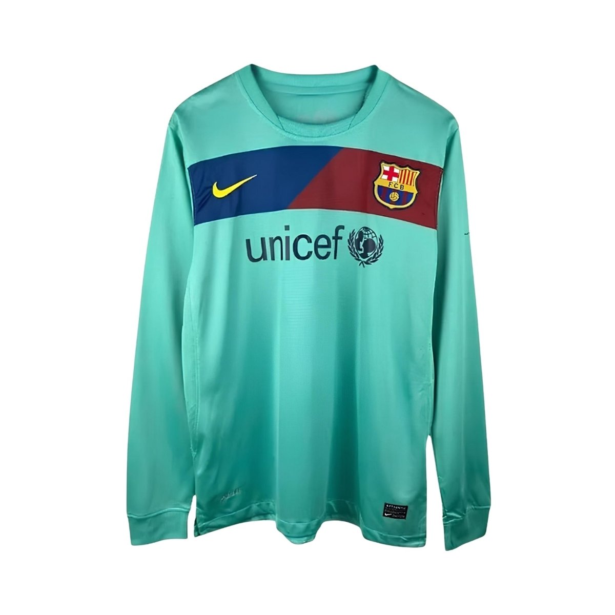 Barcelona Away 10/11 Football jersey - Barcelona Alternativa 10/11 - Manga Comprida