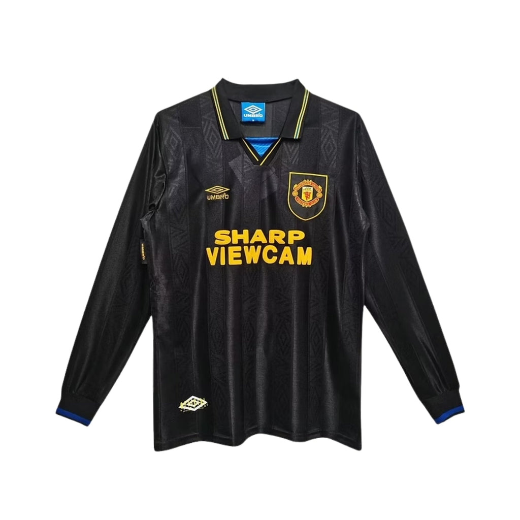 Manchester united Away 93/94 Football jersey - Manchester United Extérieur 93/94 - Manches Longues