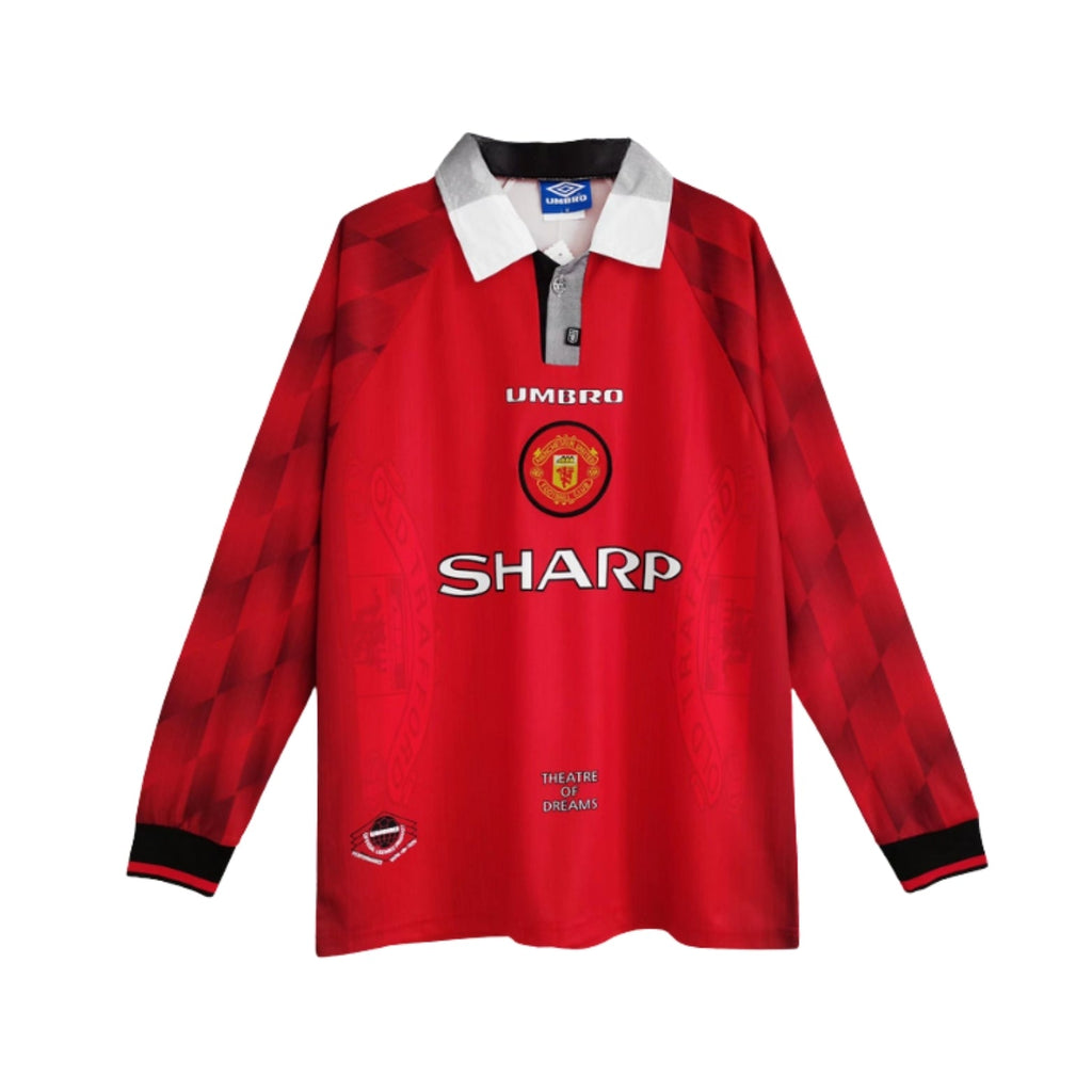 Manchester united Home 96/97 Football jersey - Manchester United Domicile 96/97 - Manches Longues