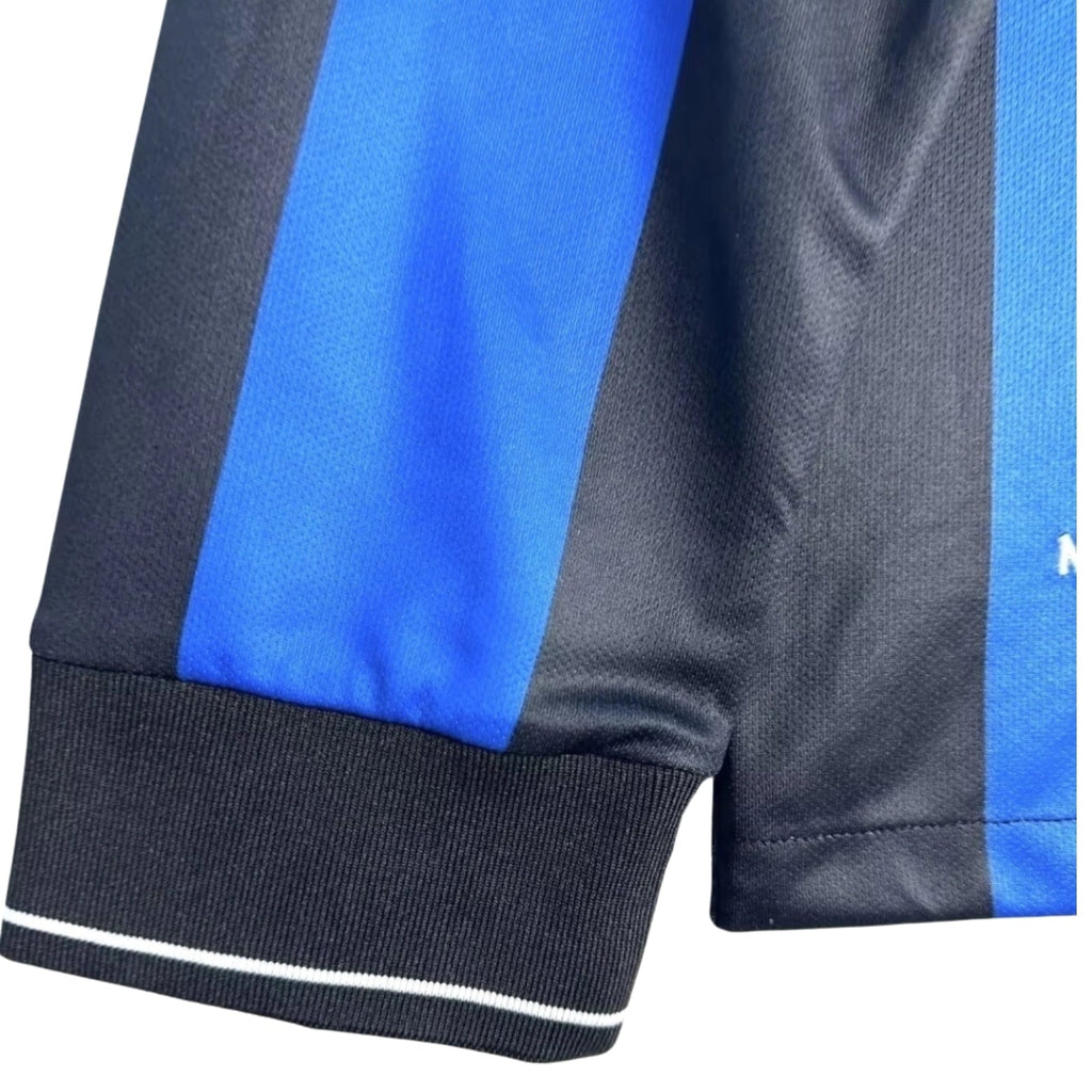 Inter milan Home 09/10 Football jersey - Inter Milan Domicile 09/10 - Manches Longues - Ligue des Champions
