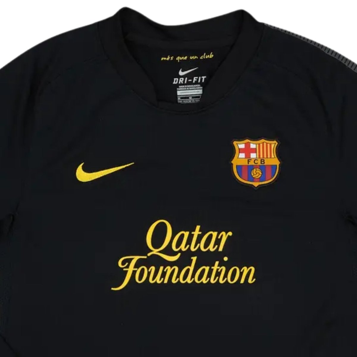 Barcelona Away 11/12 Football jersey - Barcelona Alternativa 11/12 - Manga Comprida