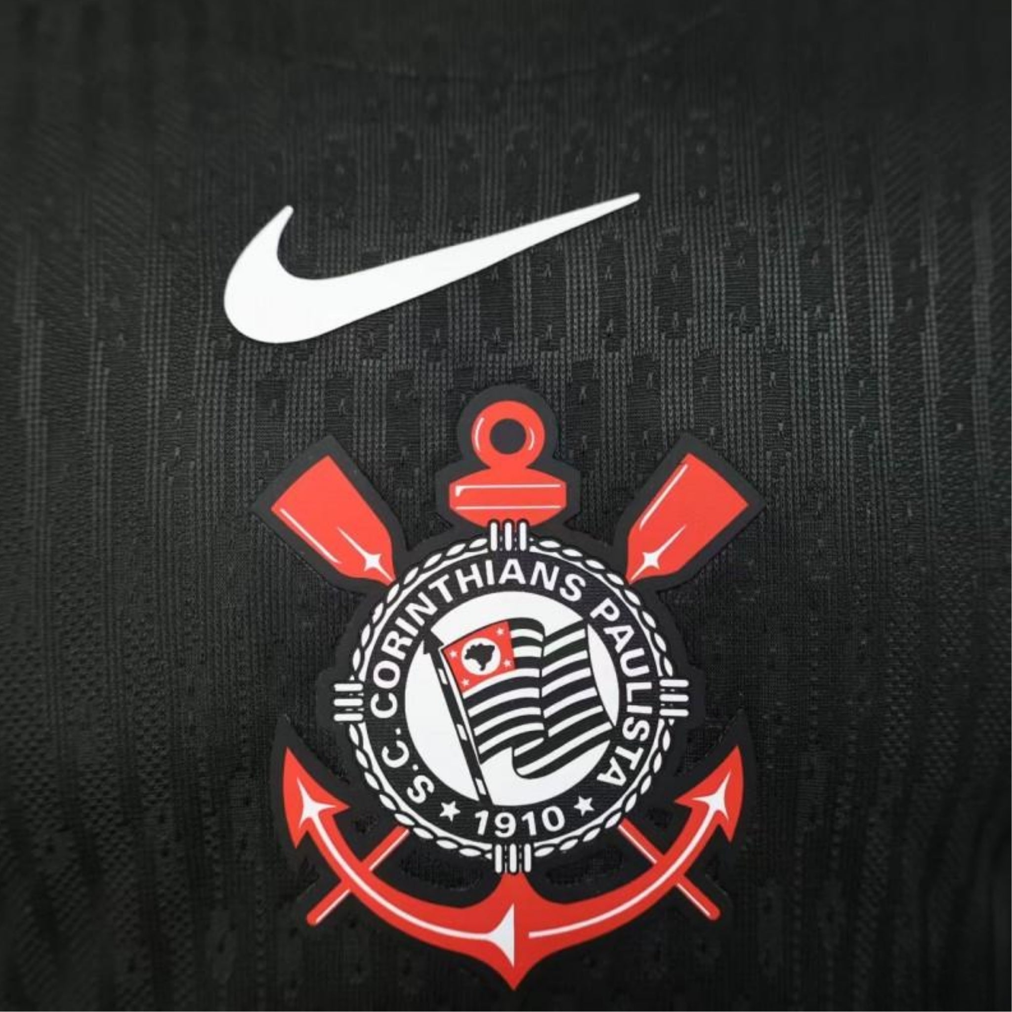 Corinthians Home 25/26 Football jersey - Corinthians Home 25/26 - Manga Longa - Versão Jogador