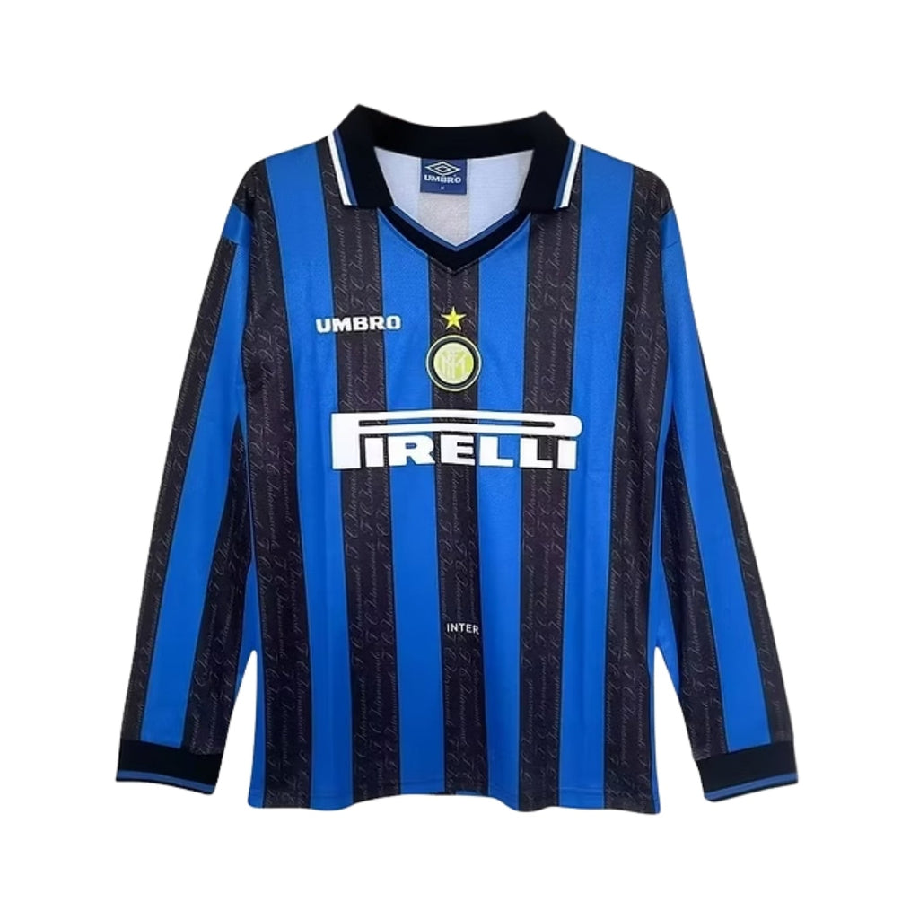 Inter milan Home 97/98 Football jersey - Inter Milan Domicile 97/98 - Manches Longues