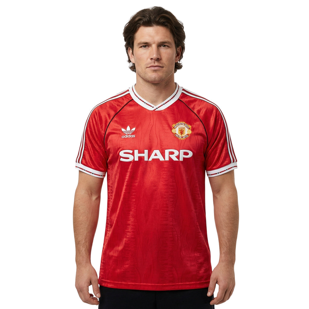 Manchester united Home 91/92 Football jersey - Manchester United Domicile 91/92