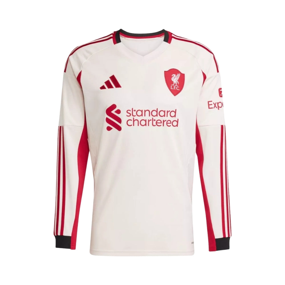 Liverpool Away 25/26 Football jersey - Liverpool Extérieur 25/26 - Manches Longues