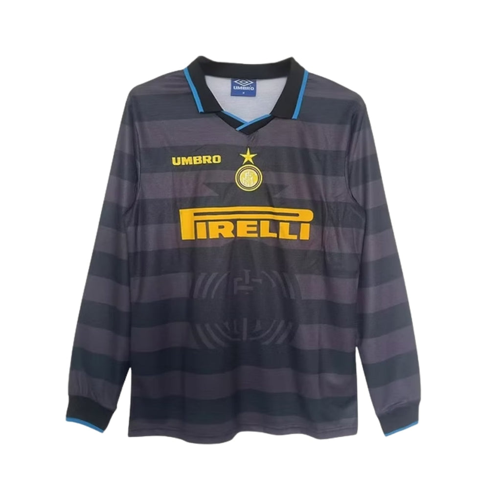 Inter milan Third 97/98 Football jersey - Inter Milan Troisième 97/98 - Manches Longues