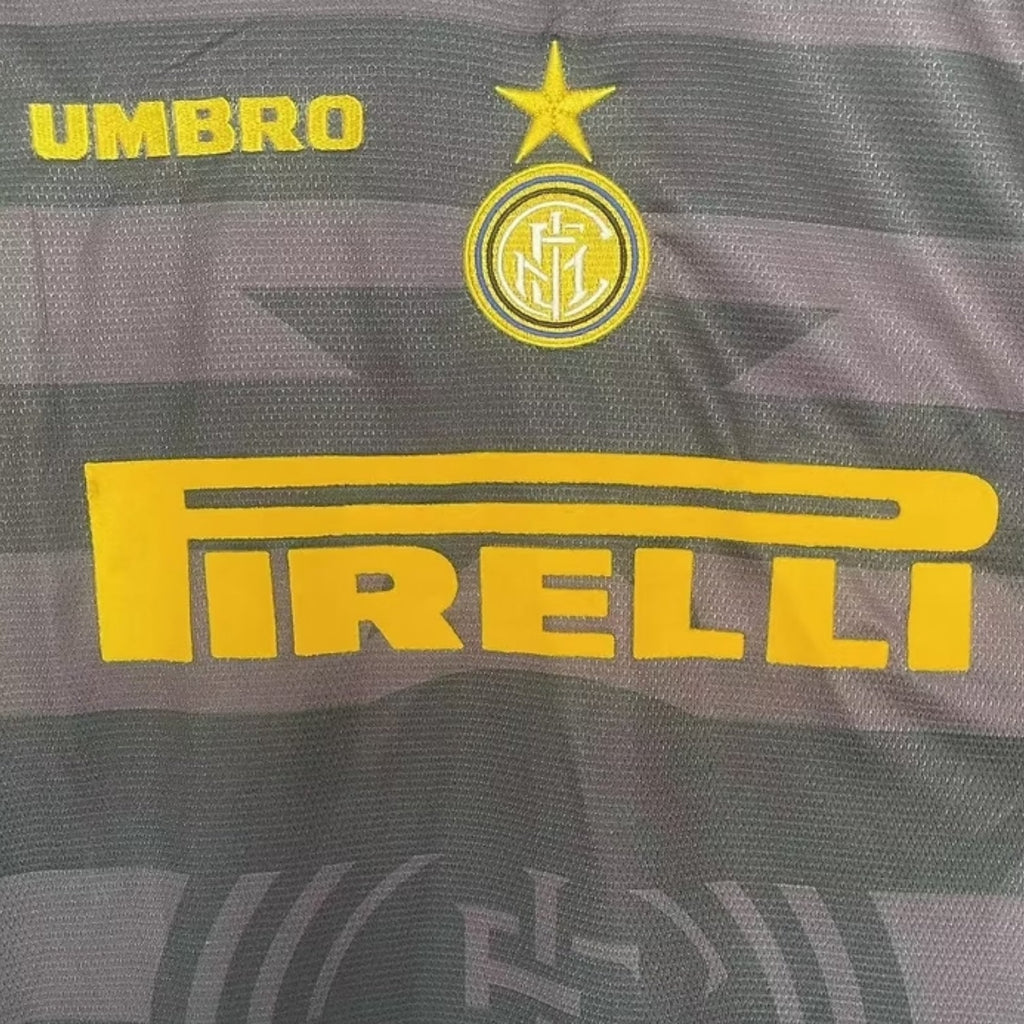 Inter milan Third 97/98 Football jersey - Inter Milan Troisième 97/98 - Manches Longues