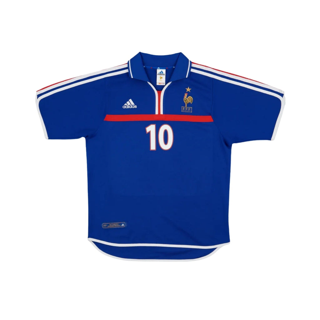 France Home 00/01 Football jersey - France Domicile 00/01
