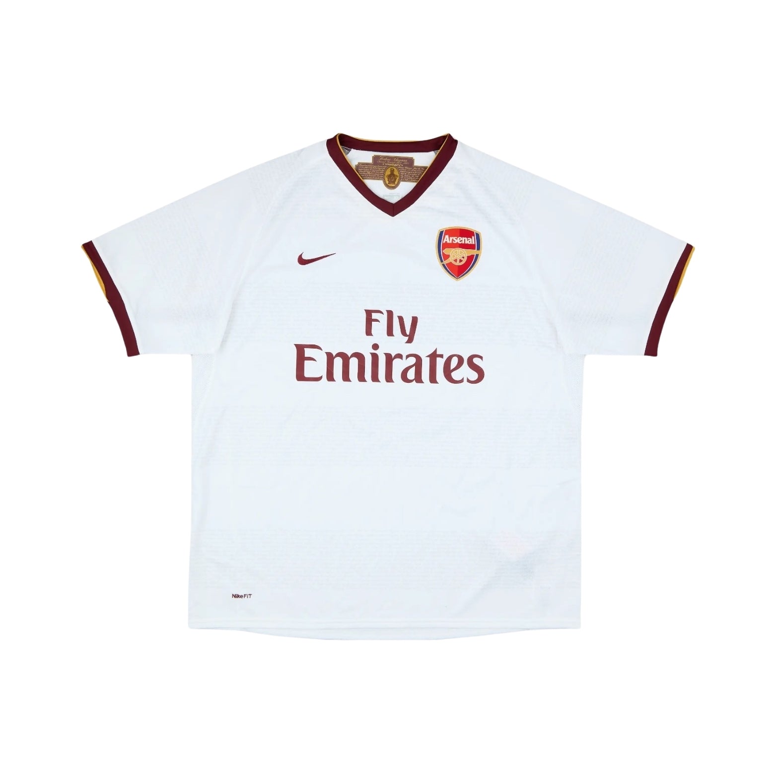 Arsenal Away 07/08 Football jersey - Arsenal Extérieur 07/08