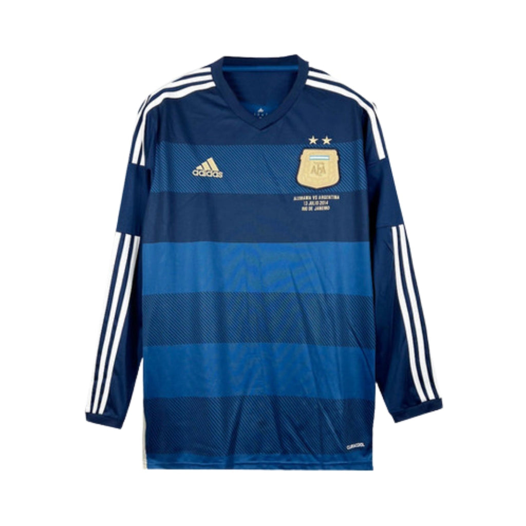 Argentina Away 14/15 Football jersey - Argentine Extérieur 14/15 - Manches Longues - Finale de la Coupe du Monde