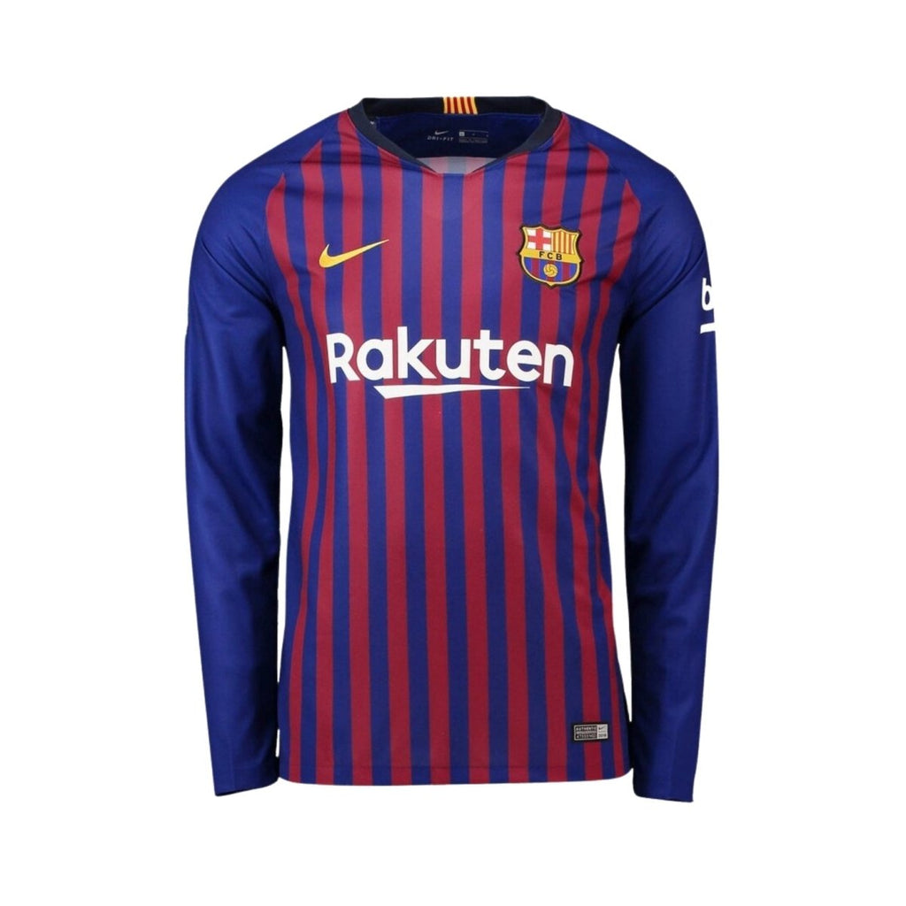 Barcelona Home 17/18 Football jersey - Barcelona Principal 17/18 - Manga Comprida
