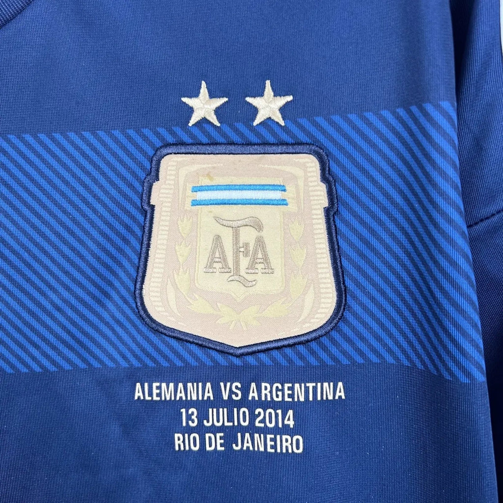 Argentina Away 14/15 Football jersey - Argentine Extérieur 14/15 - Manches Longues - Finale de la Coupe du Monde