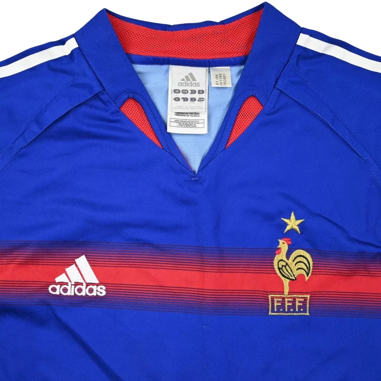 France Home 04/05 Football jersey - France Domicile 04/05