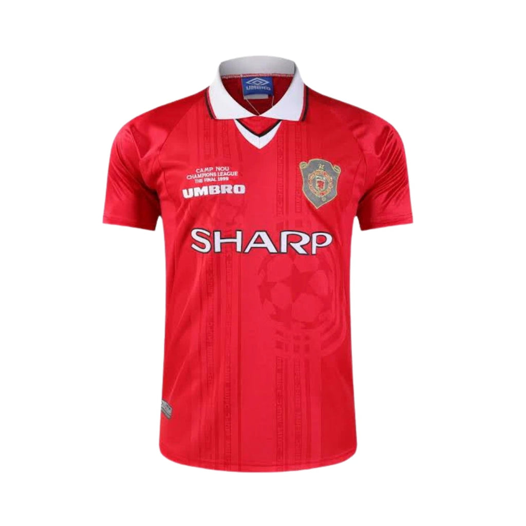 Manchester united Home 99/00 Football jersey - Manchester United Domicile 99/00 - Ligue des Champions