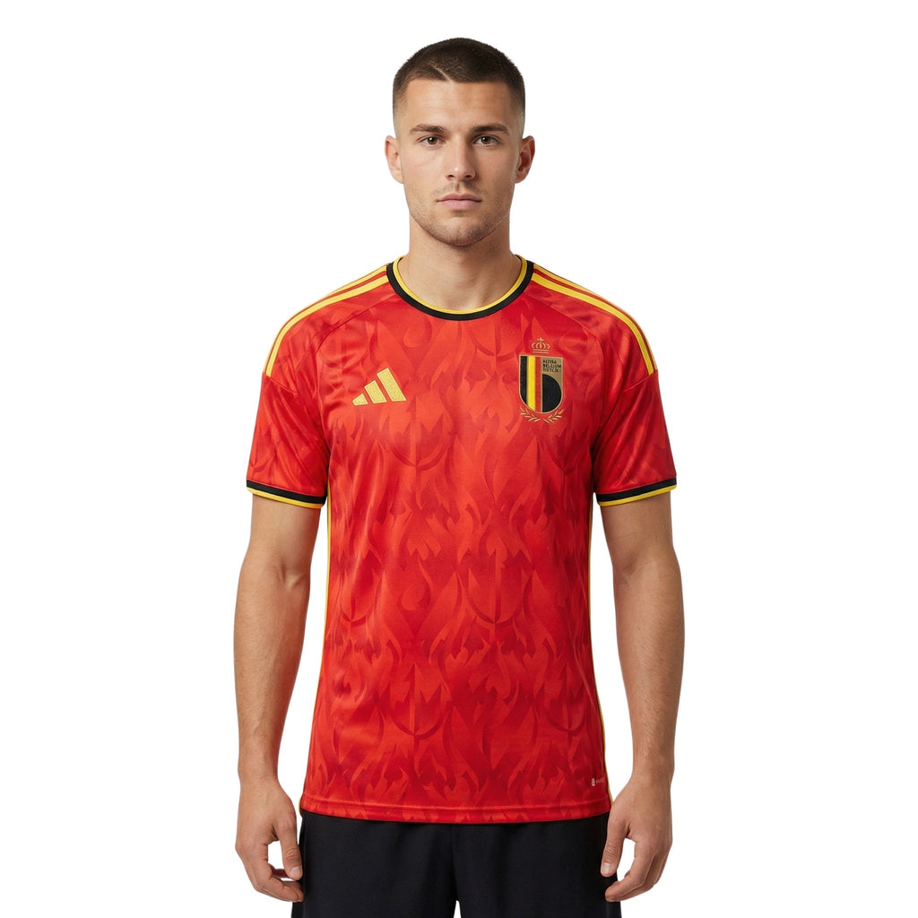 Belgium Home 26/27 Football jersey - Belgique Domicile 26/27 - Coupe du Monde 2026