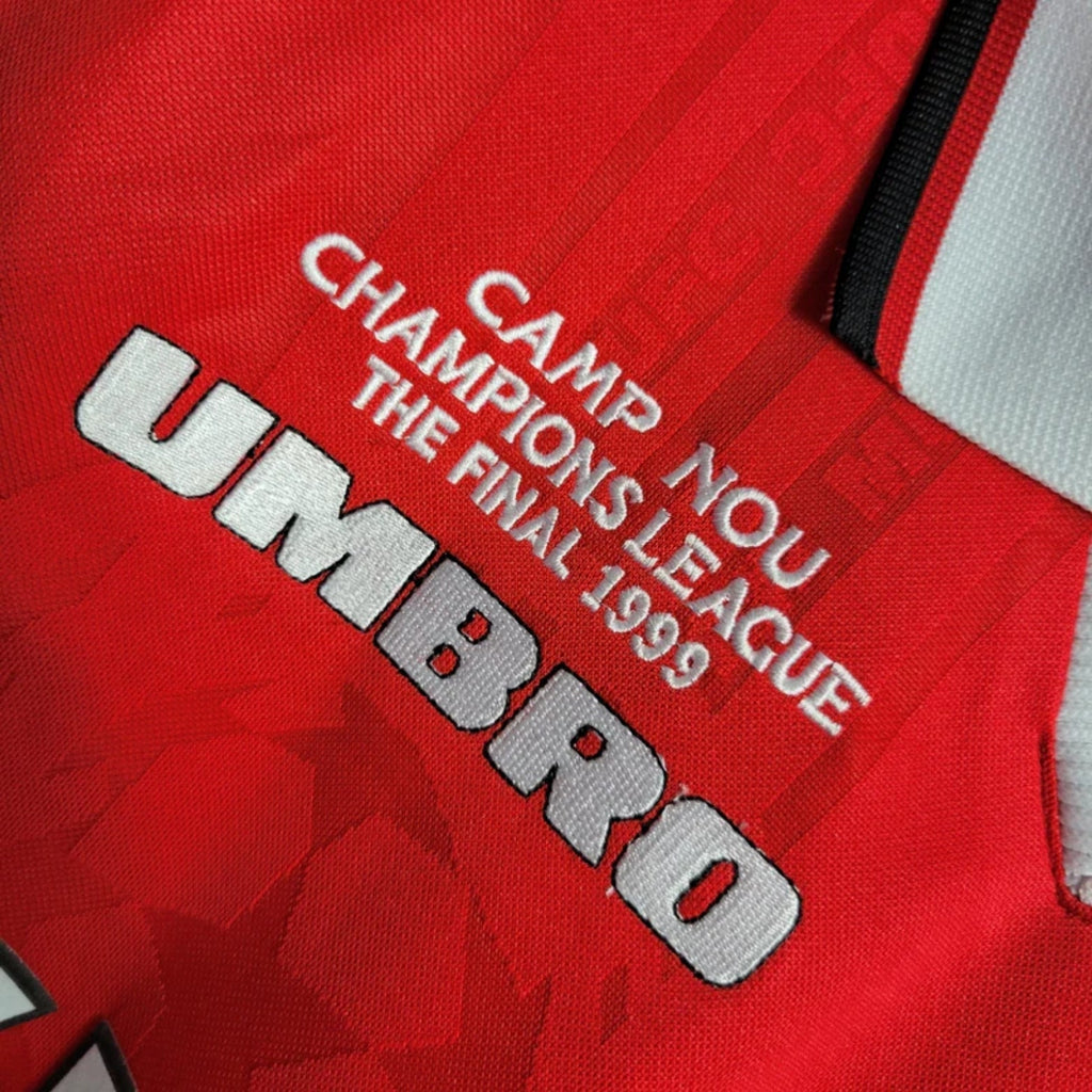 Manchester united Home 99/00 Football jersey - Manchester United Domicile 99/00 - Ligue des Champions