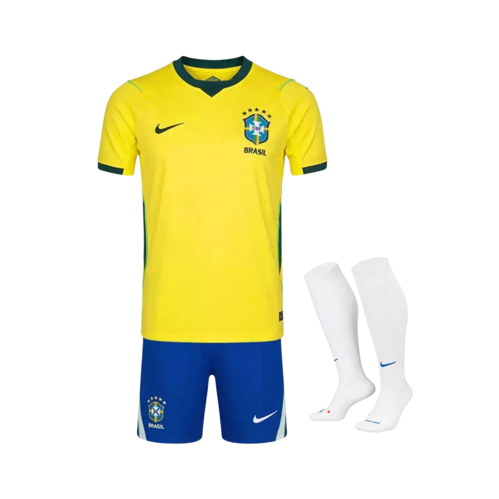 Brazil Home 26/27 Football jersey - Kit - Brésil Domicile 26/27 - Coupe du Monde 2026
