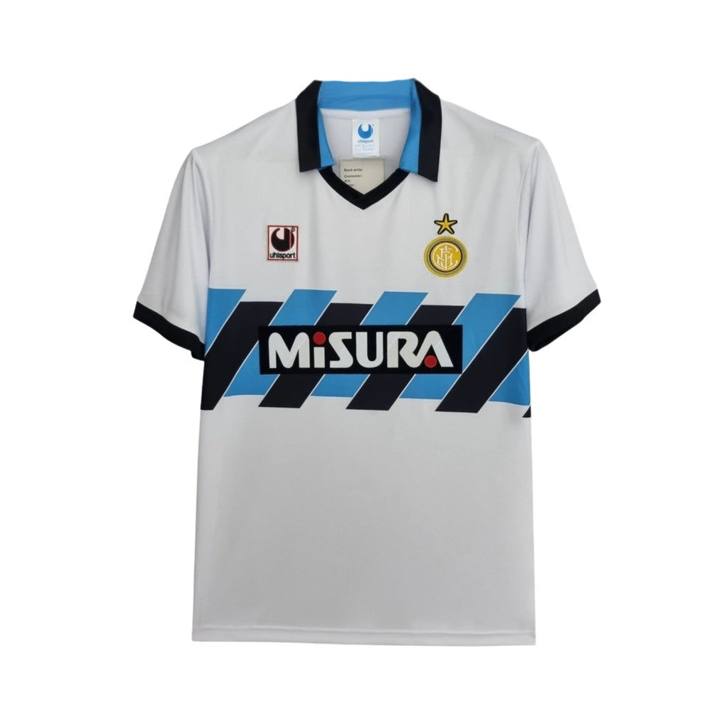 Inter milan Away 90/91 Football jersey - Inter Milan Extérieur 90/91