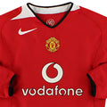 Manchester united Home 04/05 Football jersey - Manchester United Domicile 04/05 - Manches Longues