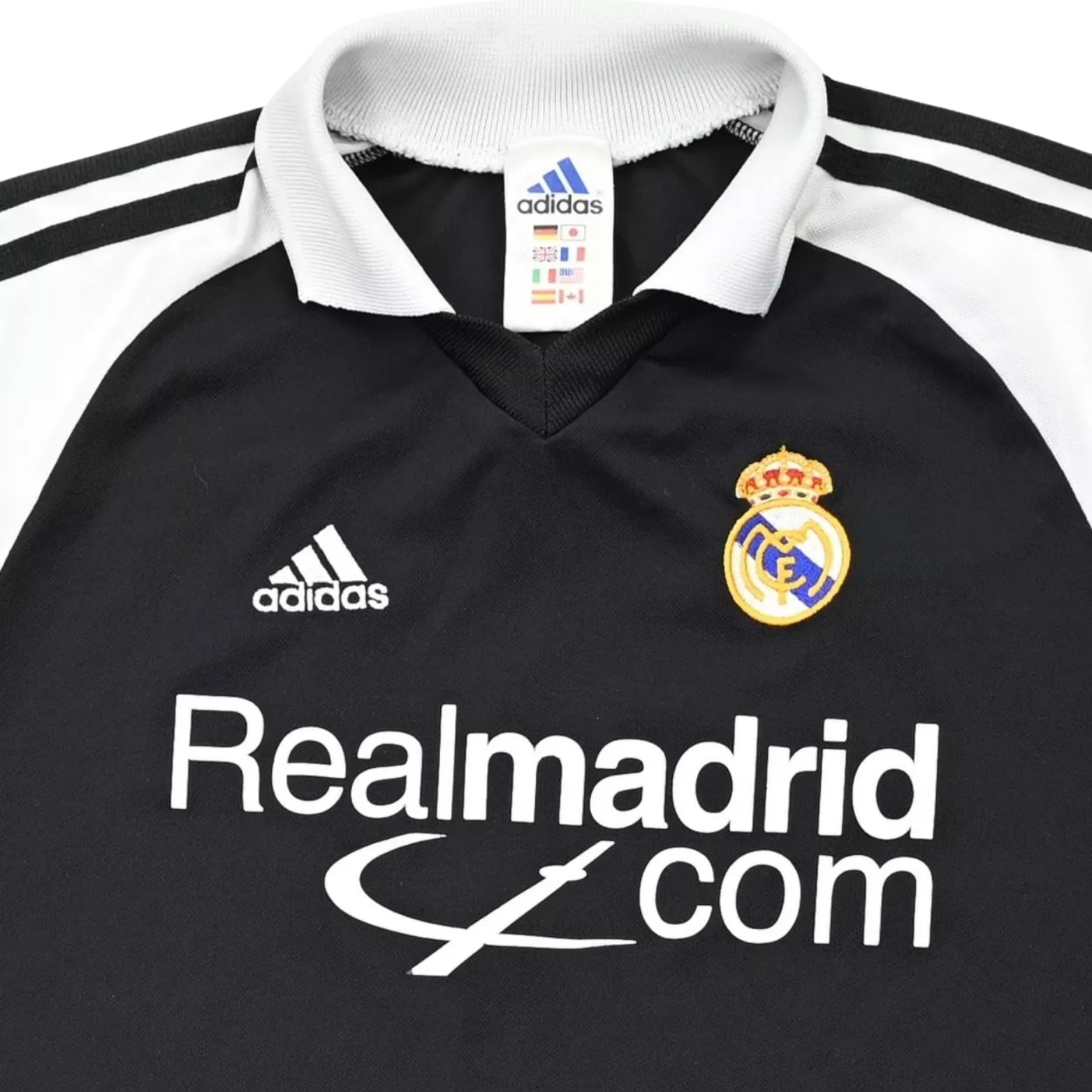 Real madrid Away 01/02 Football jersey - Real Madrid Alternativa 01/02