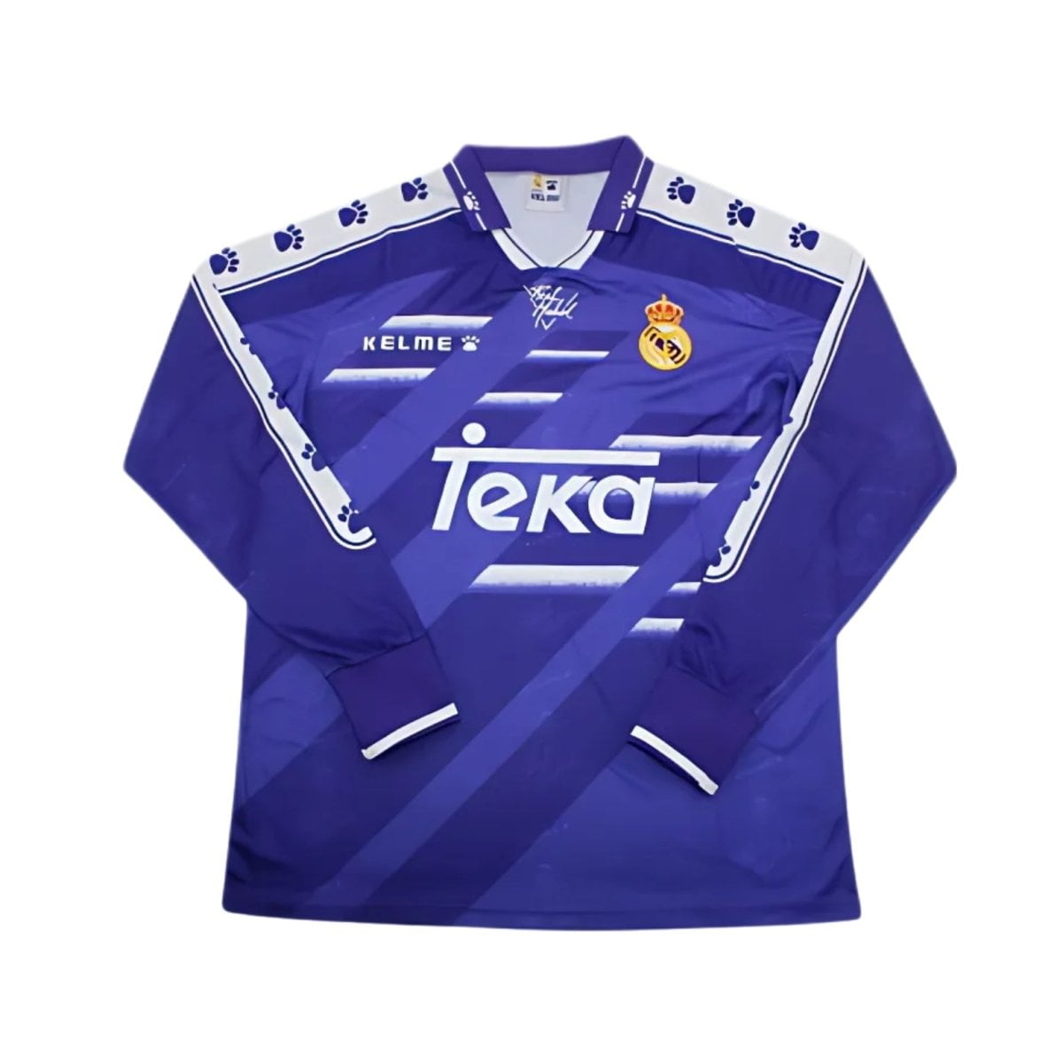 Real madrid Away 94/95 Football jersey - Real Madrid Alternativa 94/95 - Manga Comprida