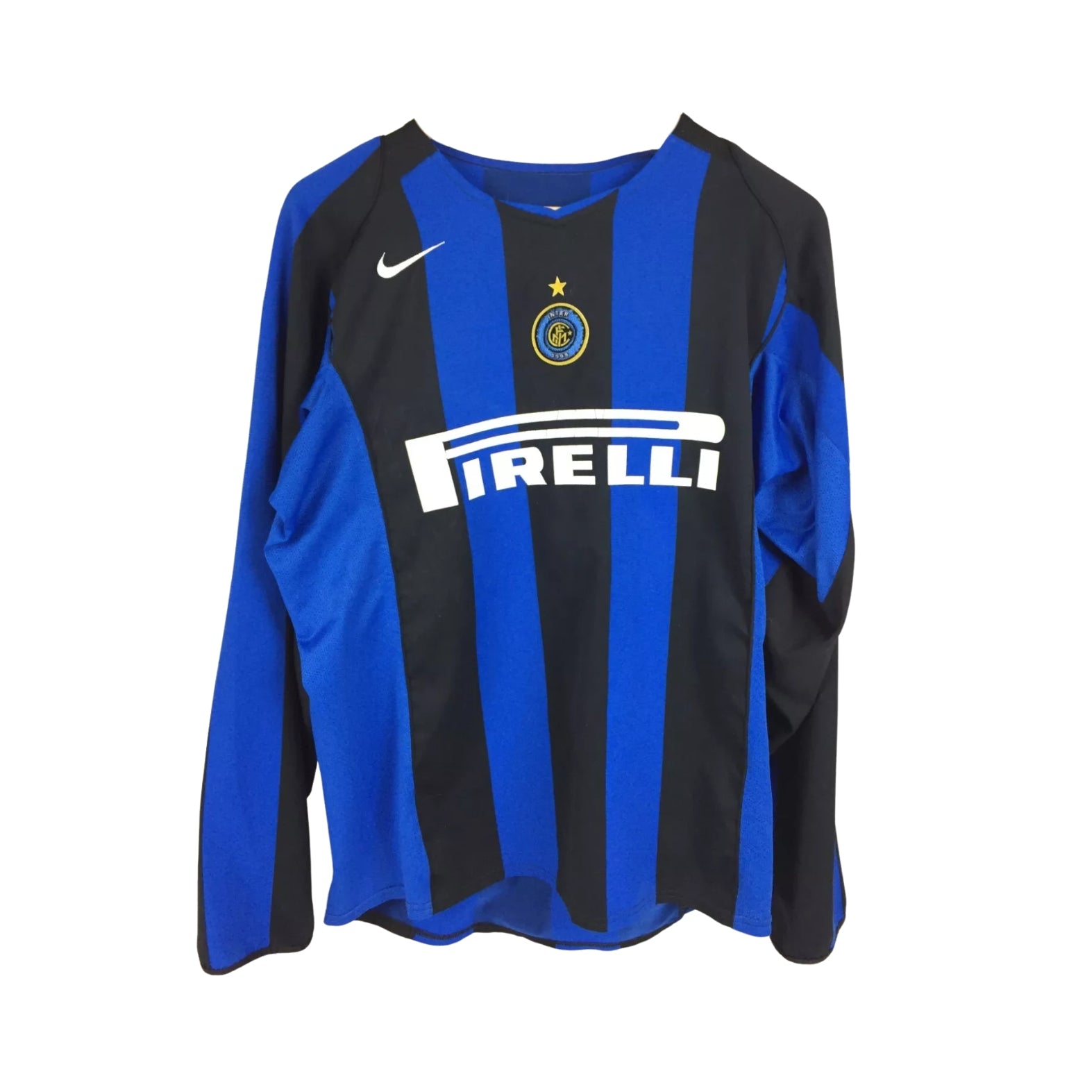 Inter milan Home 04/05 Football jersey - Inter Milan Domicile 04/05 - Manches Longues
