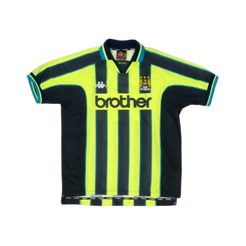 Manchester city Away 98/99 Football jersey - Manchester City Extérieur 98/99