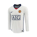 Manchester united Away 08/09 Football jersey - Manchester United Extérieur 08/09 - Manches Longues