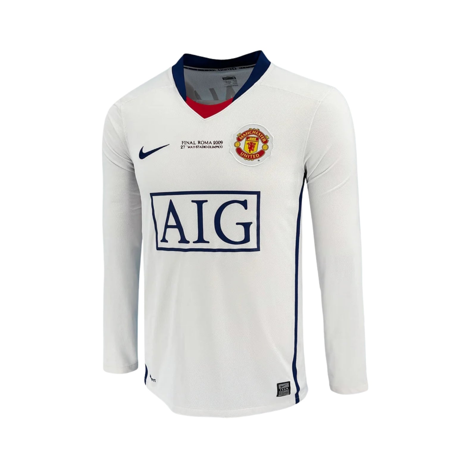 Manchester united Special-edition 08/09 Football jersey - Manchester United Extérieur 08/09 CL Finalie Édition Spéciale - Manches Longues