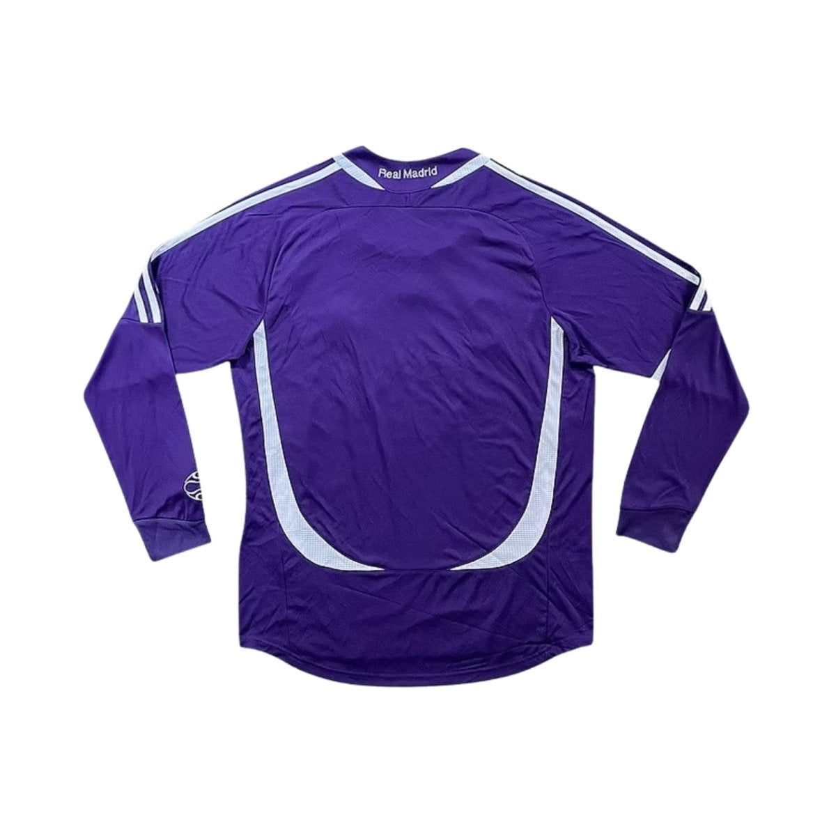 Real madrid Away 06/07 Football jersey - Real Madrid Alternativa 06/07 - Manga Comprida