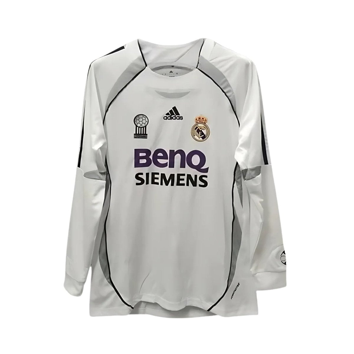 Real madrid Home 06/07 Football jersey - Real Madrid Principal 06/07 - Manga Comprida
