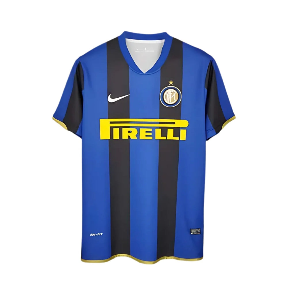 Inter milan Home 08/09 Football jersey - Inter Milan Domicile 08/09
