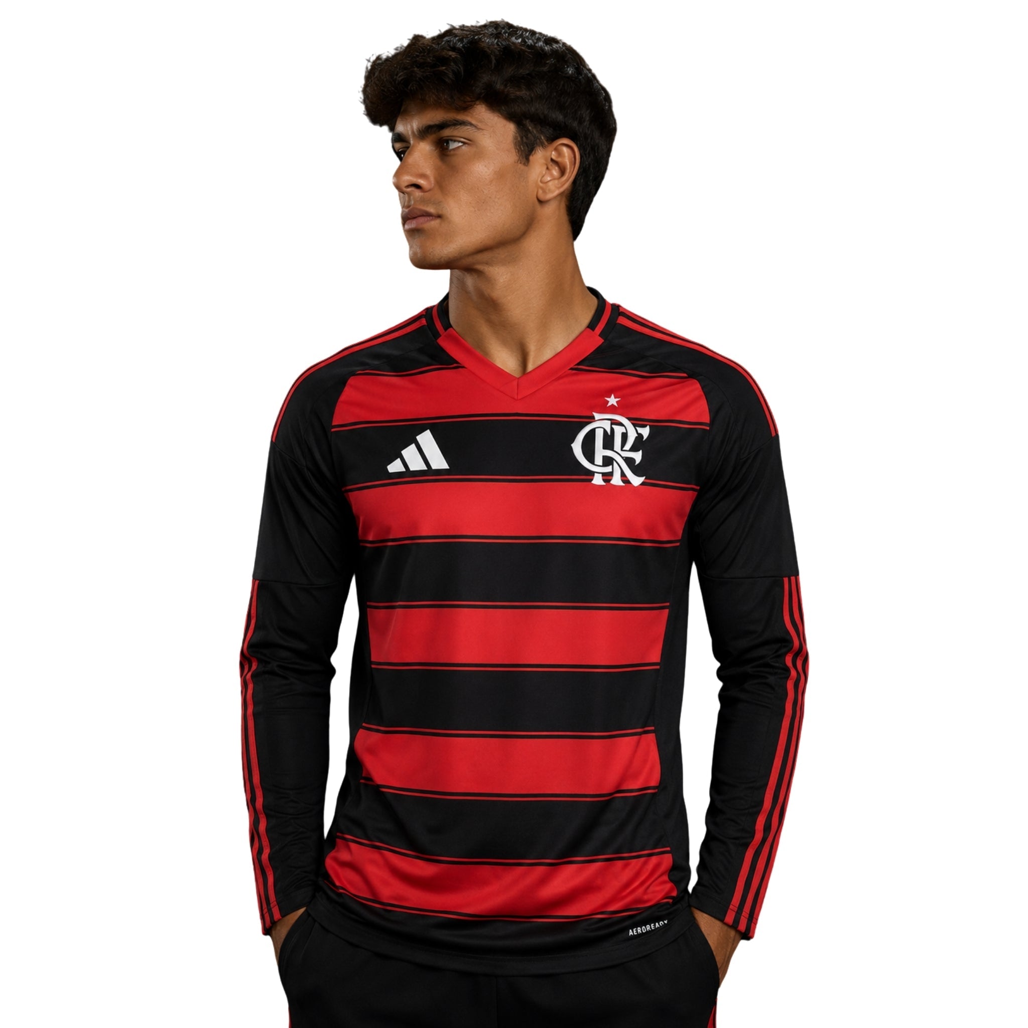 Flamengo Home 25/26 - Manga Longa