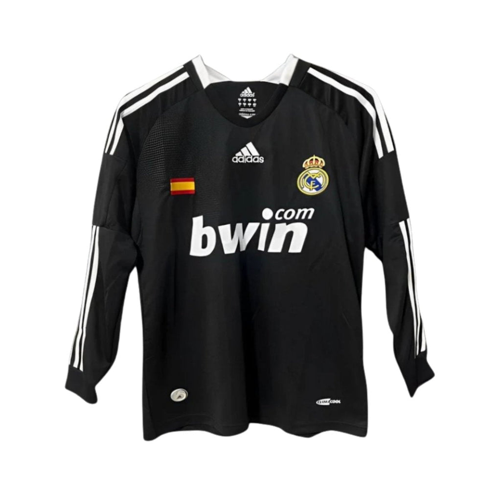 Real madrid Away 07/08 Football jersey - Real Madrid Alternativa 07/08 - Manga Comprida