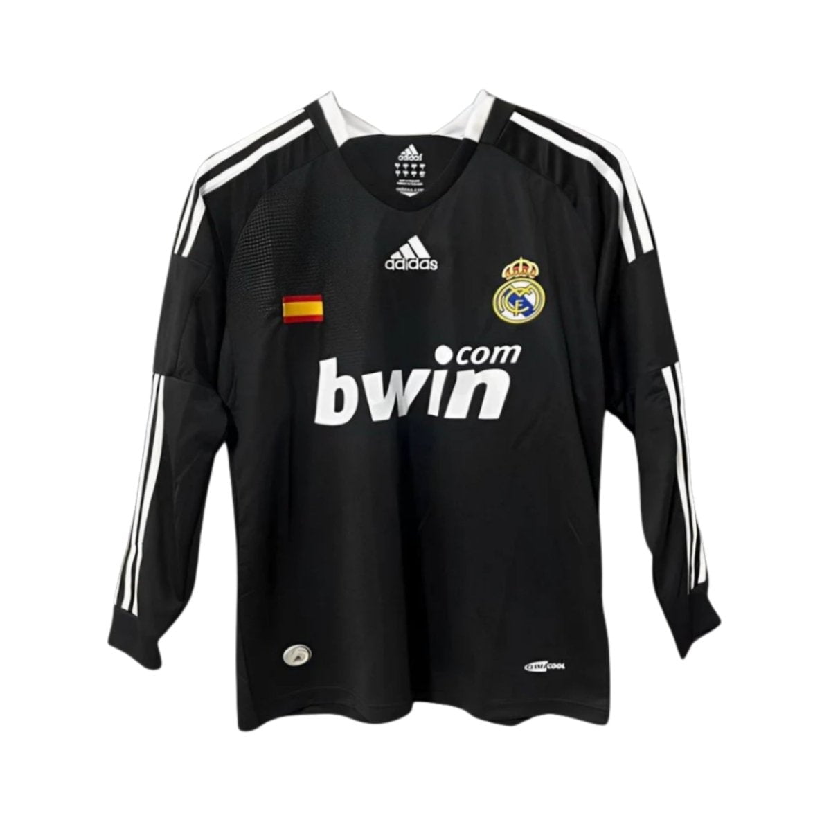 Real madrid Away 07/08 Football jersey - Real Madrid Alternativa 07/08 - Manga Comprida