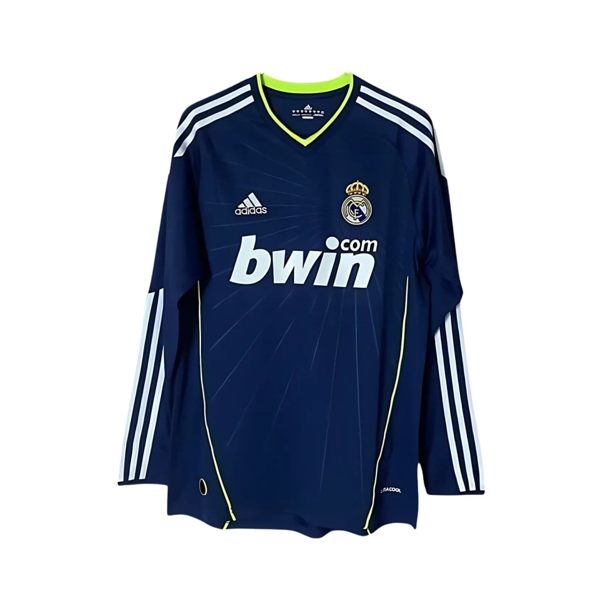 Real madrid Away 10/11 Football jersey - Real Madrid Alternativa 10/11 - Manga Comprida